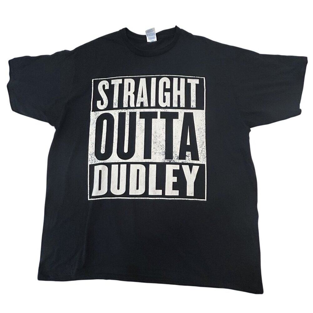 PORT & COMPANY Straight Outta Dudley WWE t-shirt 2XL
